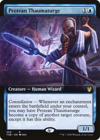 Protean Thaumaturge (Extended Art) [Theros Beyond Death] - The Mythic Store | 24h Order Processing