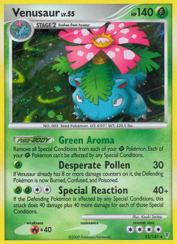 Venusaur (13/147) (Theme Deck Exclusive) [Platinum: Supreme Victors] - The Mythic Store | 24h Order Processing