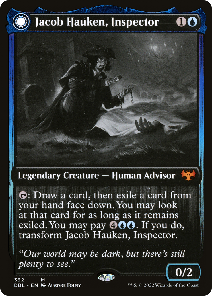 Jacob Hauken, Inspector // Hauken's Insight [Innistrad: Double Feature] - The Mythic Store | 24h Order Processing