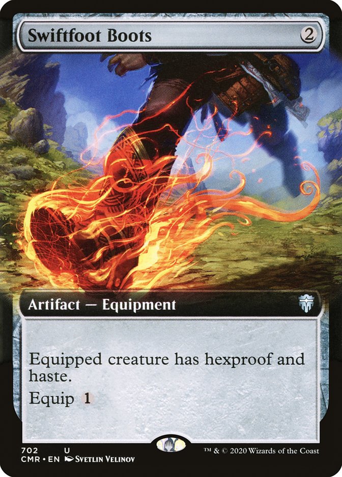 Swiftfoot Boots (Extended Art) [Commander Legends] - The Mythic Store | 24h Order Processing