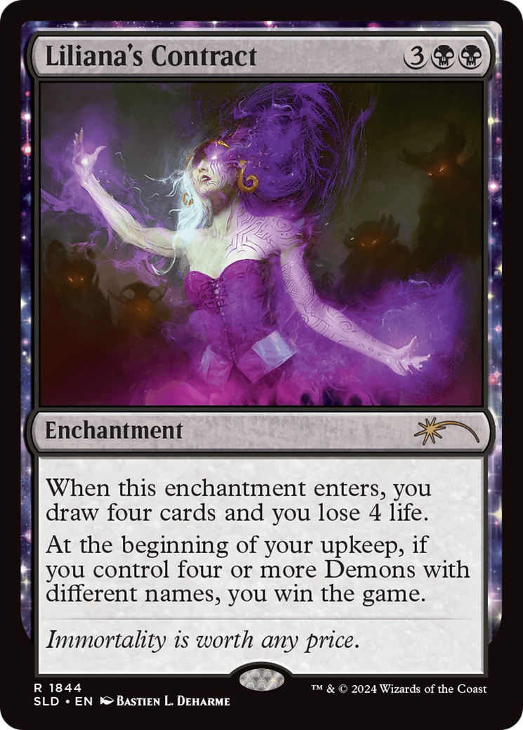 Liliana's Contract (1844) [Secret Lair Drop Series] - The Mythic Store | 24h Order Processing