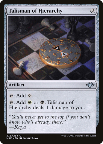 Talisman of Hierarchy [Modern Horizons] - The Mythic Store | 24h Order Processing