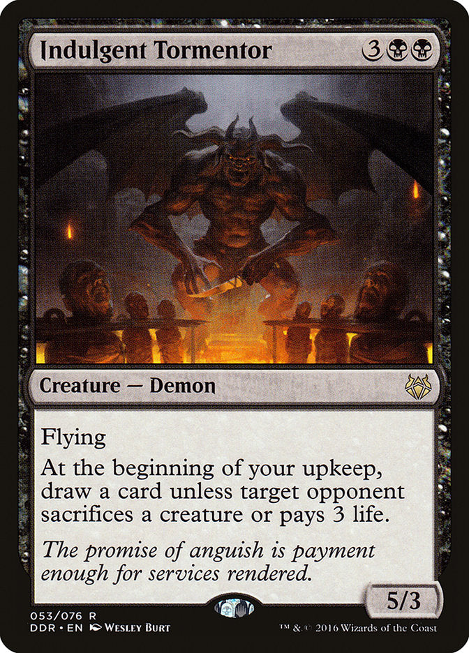 Indulgent Tormentor [Duel Decks: Nissa vs. Ob Nixilis] - The Mythic Store | 24h Order Processing