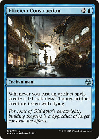 Efficient Construction [Aether Revolt] - The Mythic Store | 24h Order Processing