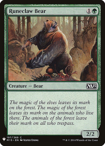 Runeclaw Bear [Mystery Booster] - The Mythic Store | 24h Order Processing