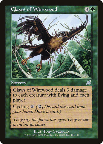 Claws of Wirewood [Scourge] - The Mythic Store | 24h Order Processing