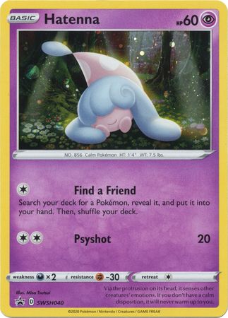 Hatenna (SWSH040) [Sword & Shield: Black Star Promos] - The Mythic Store | 24h Order Processing