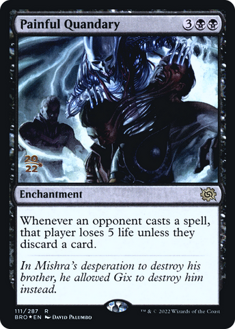 Painful Quandary [The Brothers' War Prerelease Promos] - The Mythic Store | 24h Order Processing