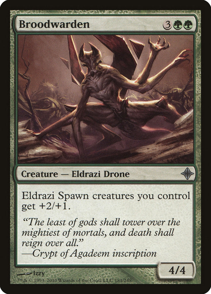 Broodwarden [Rise of the Eldrazi] - The Mythic Store | 24h Order Processing
