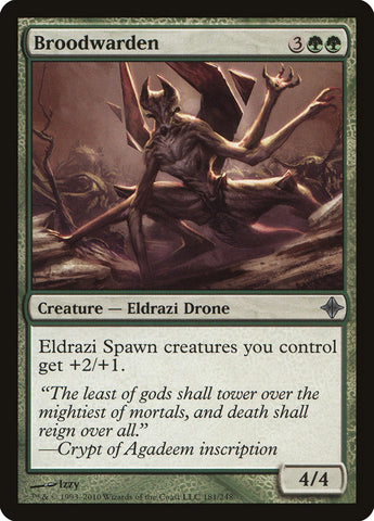 Broodwarden [Rise of the Eldrazi] - The Mythic Store | 24h Order Processing