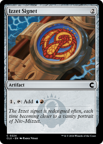 Izzet Signet [Ravnica: Clue Edition] - The Mythic Store | 24h Order Processing