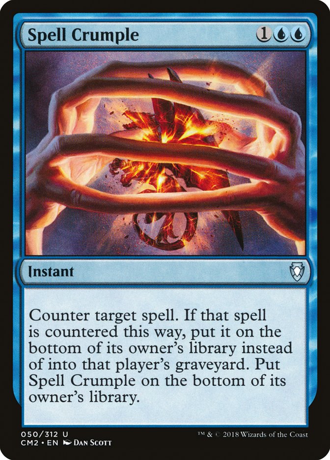 Spell Crumple [Commander Anthology Volume II] - The Mythic Store | 24h Order Processing