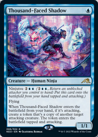 Thousand-Faced Shadow (Promo Pack) [Kamigawa: Neon Dynasty Promos] - The Mythic Store | 24h Order Processing