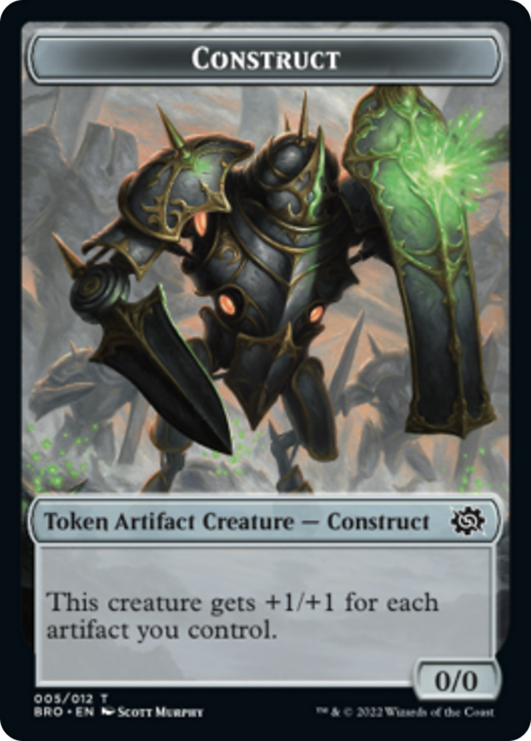 Construct Token (005) [The Brothers' War Tokens] - The Mythic Store | 24h Order Processing