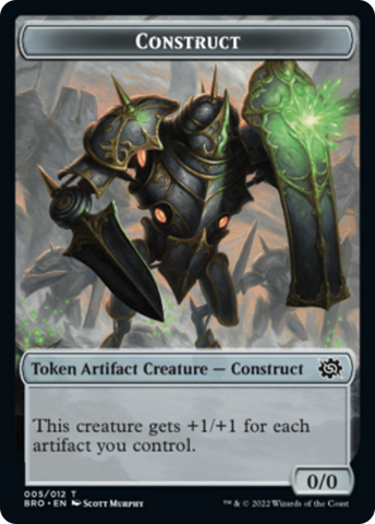 Construct Token (005) [The Brothers' War Tokens] - The Mythic Store | 24h Order Processing