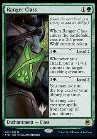 Ranger Class (Promo Pack) [Dungeons & Dragons: Adventures in the Forgotten Realms Promos] - The Mythic Store | 24h Order Processing