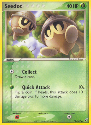 Seedot (71/107) [EX: Deoxys] - The Mythic Store | 24h Order Processing
