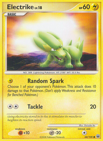 Electrike (64/100) [Diamond & Pearl: Majestic Dawn] - The Mythic Store | 24h Order Processing