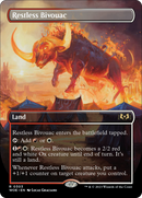 Restless Bivouac (Borderless Alternate Art) [Wilds of Eldraine] - The Mythic Store | 24h Order Processing