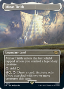 Minas Tirith (Borderless Alternate Art) (341) [The Lord of the Rings: Tales of Middle-Earth] - The Mythic Store | 24h Order Processing