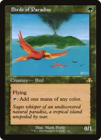 Birds of Paradise (Retro) [Dominaria Remastered] - The Mythic Store | 24h Order Processing