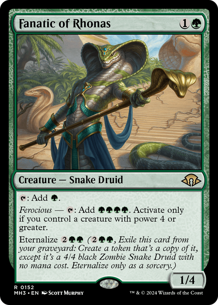 Fanatic of Rhonas [Modern Horizons 3] - The Mythic Store | 24h Order Processing