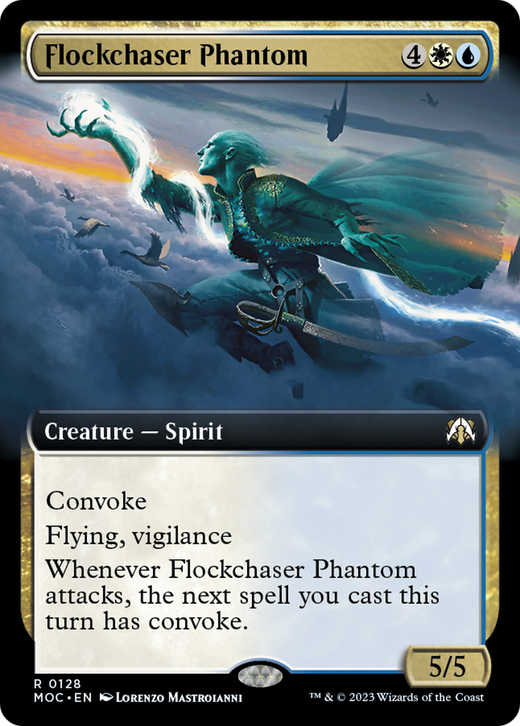 Flockchaser Phantom (Extended Art) [March of the Machine Commander] - The Mythic Store | 24h Order Processing