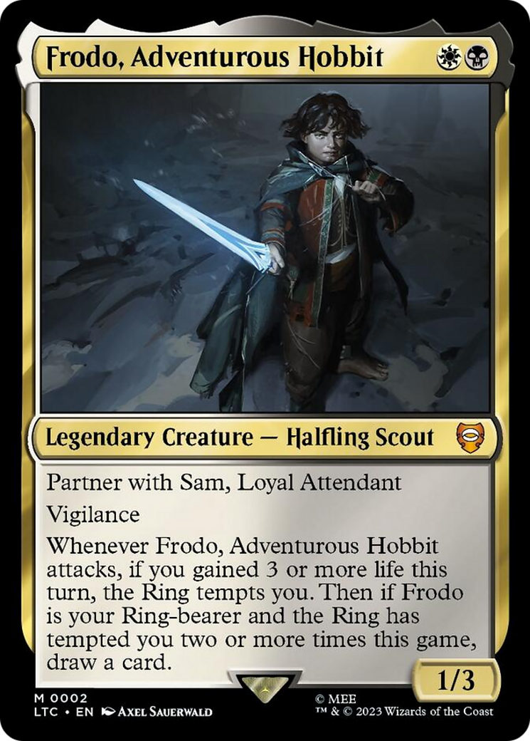 Frodo, Adventurous Hobbit [The Lord of the Rings: Tales of Middle-Earth Commander] - The Mythic Store | 24h Order Processing