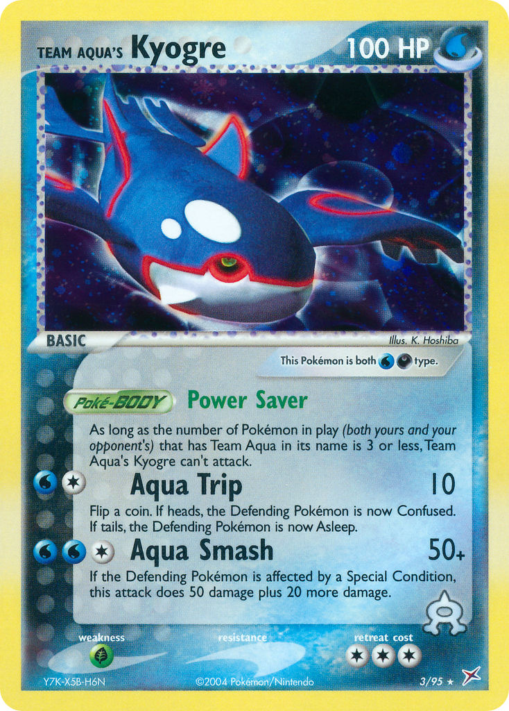 Team Aqua's Kyogre (3/95) (Theme Deck Exclusive) [EX: Team Magma vs Team Aqua] - The Mythic Store | 24h Order Processing