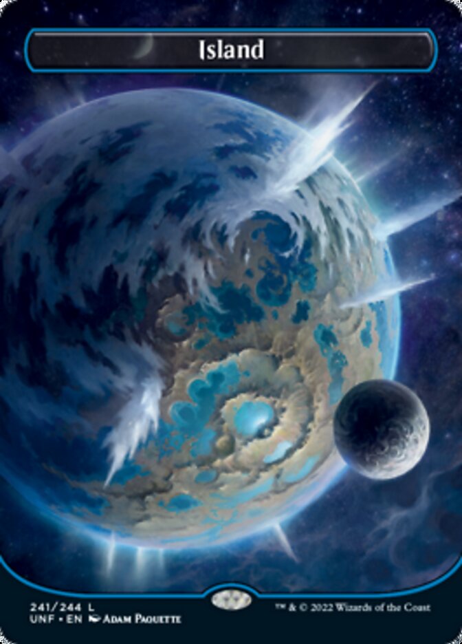 Island (241) (Orbital Space-ic Land) [Unfinity] - The Mythic Store | 24h Order Processing