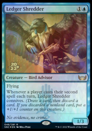 Ledger Shredder [Streets of New Capenna Prerelease Promos] - The Mythic Store | 24h Order Processing