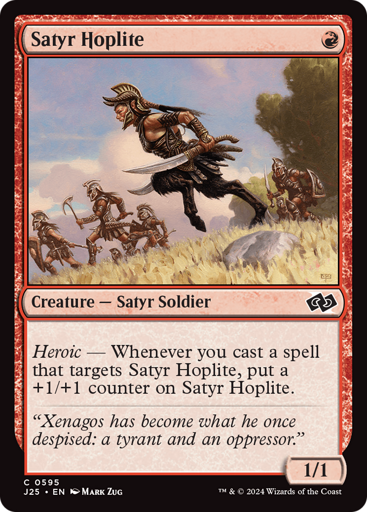 Satyr Hoplite [Foundations Jumpstart] - The Mythic Store | 24h Order Processing