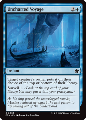 Uncharted Voyage [Foundations] - The Mythic Store | 24h Order Processing