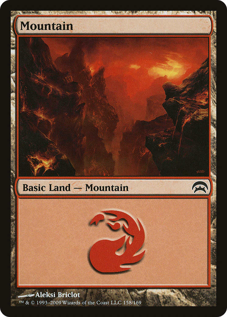 Mountain (158) [Planechase] - The Mythic Store | 24h Order Processing