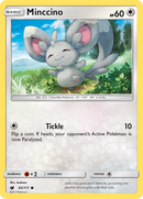 Minccino (85/111) [Sun & Moon: Crimson Invasion] - The Mythic Store | 24h Order Processing