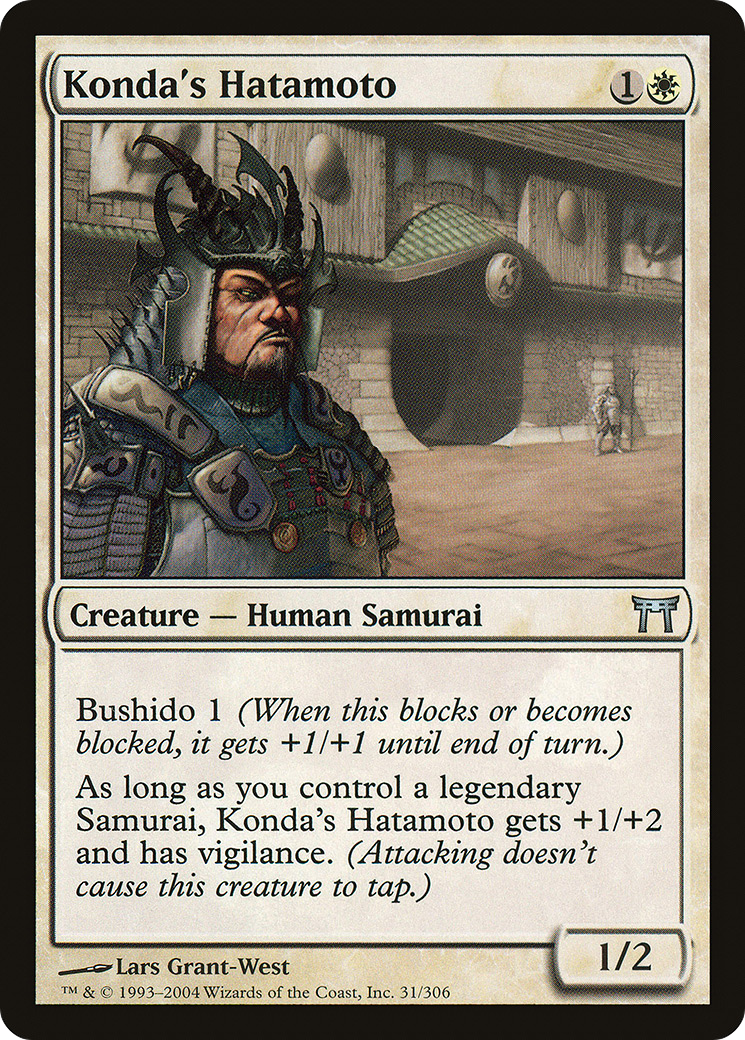 Konda's Hatamoto [Champions of Kamigawa] - The Mythic Store | 24h Order Processing