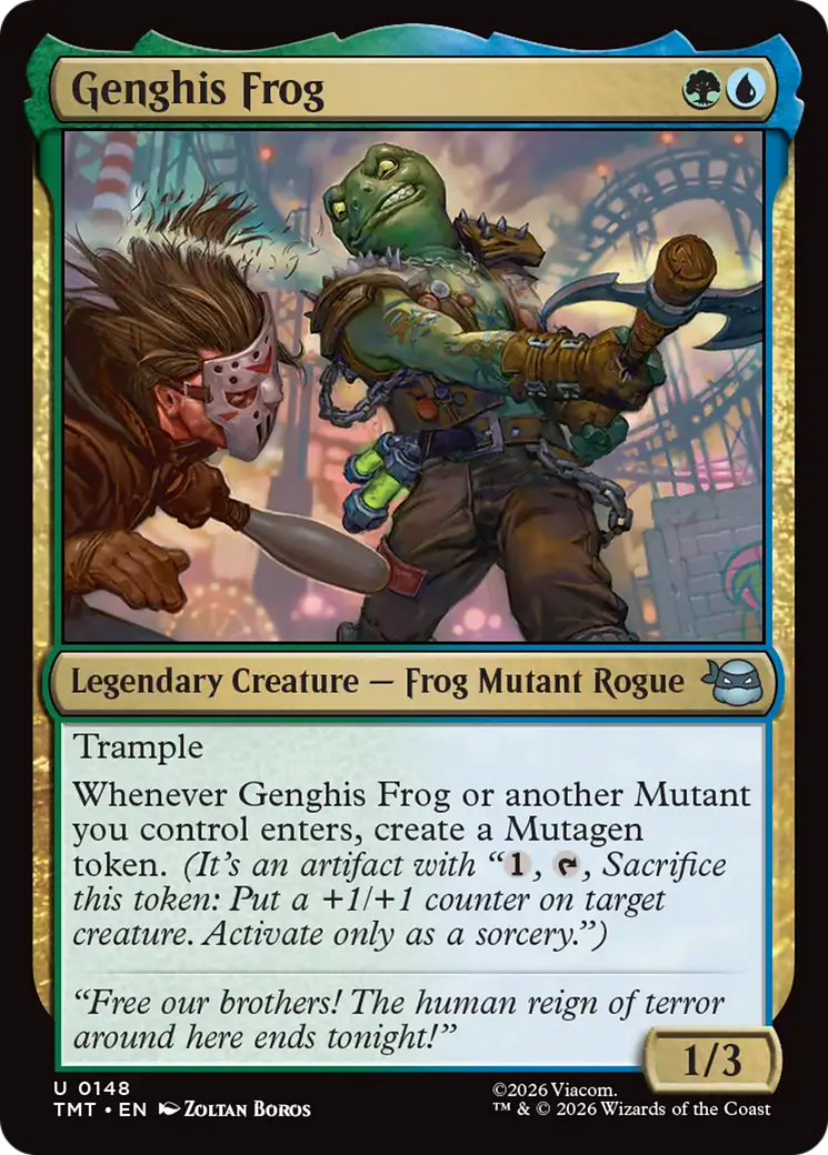 Genghis Frog [Teenage Mutant Ninja Turtles] - The Mythic Store | 24h Order Processing