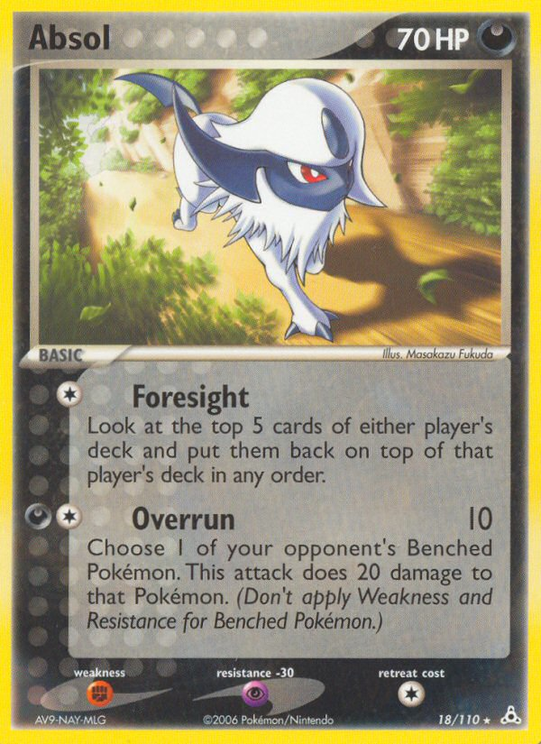 Absol (18/110) [EX: Holon Phantoms] - The Mythic Store | 24h Order Processing