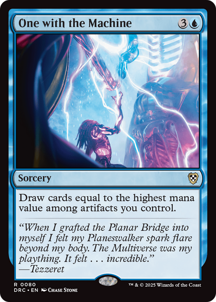 One with the Machine [Aetherdrift Commander] - The Mythic Store | 24h Order Processing