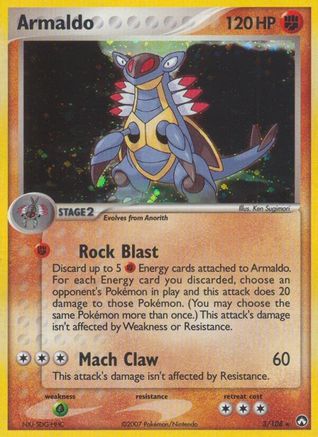 Armaldo (3/108) (Stamped) [EX: Power Keepers] - The Mythic Store | 24h Order Processing