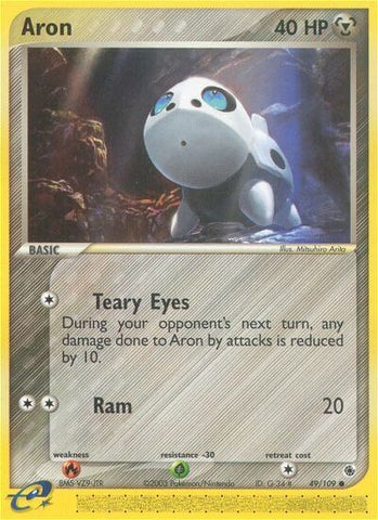 Aron (49/109) [EX: Ruby & Sapphire] - The Mythic Store | 24h Order Processing