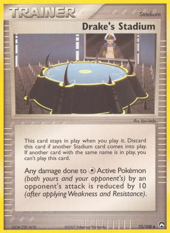Drake's Stadium (72/108) [EX: Power Keepers] - The Mythic Store | 24h Order Processing