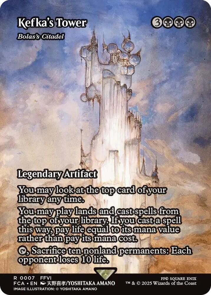 Kefka's Tower - Bolas's Citadel (Showcase) [FINAL FANTASY : Through the Ages] - The Mythic Store | 24h Order Processing