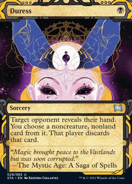 Duress (Foil Etched) [Strixhaven: Mystical Archive] - The Mythic Store | 24h Order Processing