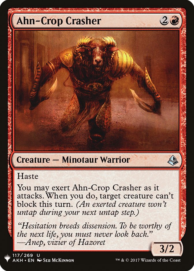 Ahn-Crop Crasher [Mystery Booster] - The Mythic Store | 24h Order Processing