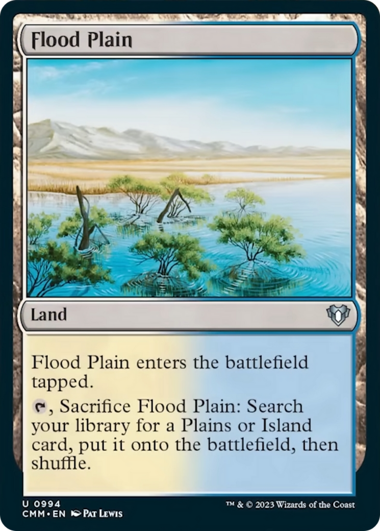 Flood Plain [Commander Masters] - The Mythic Store | 24h Order Processing