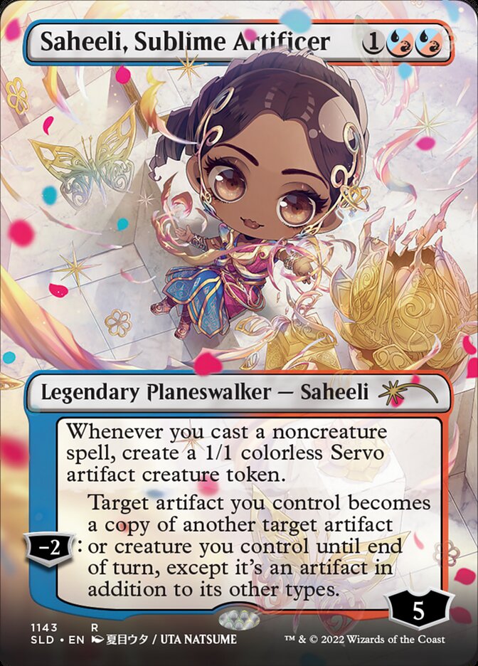 Saheeli, Sublime Artificer (Borderless) [Secret Lair Drop Series] - The Mythic Store | 24h Order Processing