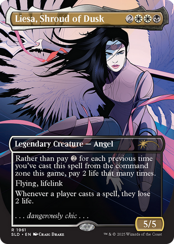 Liesa, Shroud of Dusk (Rainbow Foil) [Secret Lair Drop Series] - The Mythic Store | 24h Order Processing