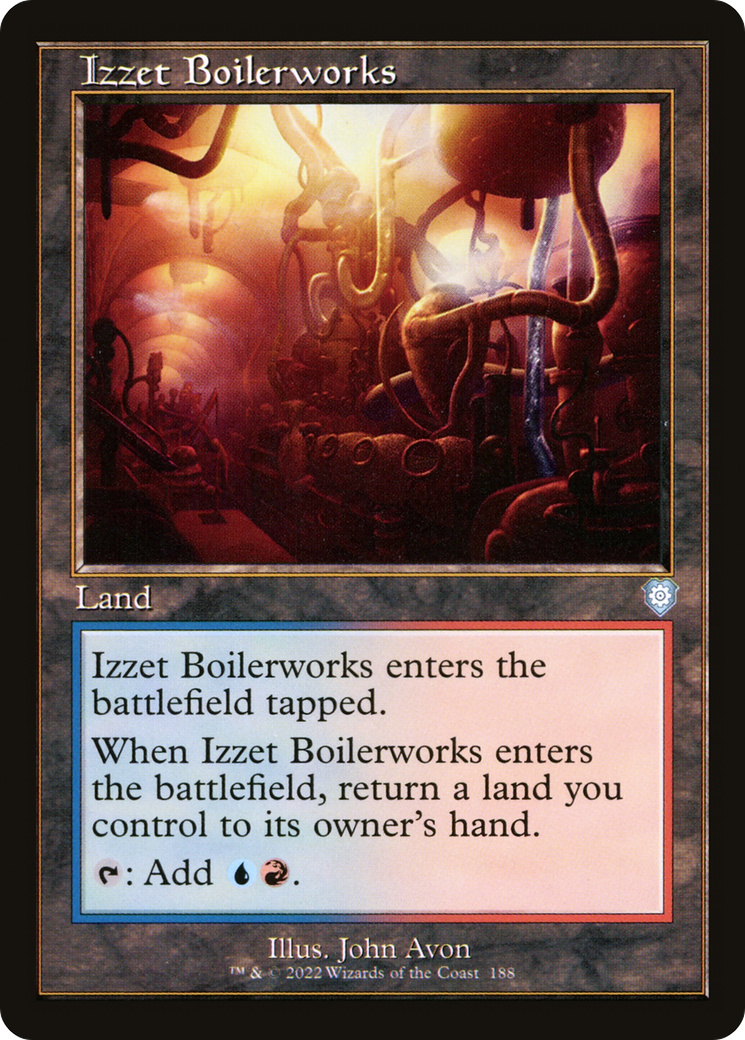 Izzet Boilerworks (Retro) [The Brothers' War Commander] - The Mythic Store | 24h Order Processing