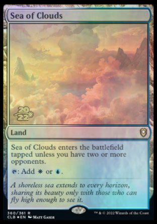 Sea of Clouds [Commander Legends: Battle for Baldur's Gate Prerelease Promos] - The Mythic Store | 24h Order Processing